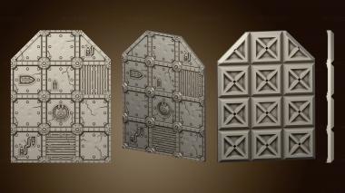 3D мадэль Citybuilders Разделяет имперский этаж 3x3 с восьмиугольным расширением (STL)