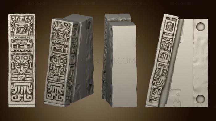 3D модель Двойные Боковые стенки Tlachtli Decofront (STL)