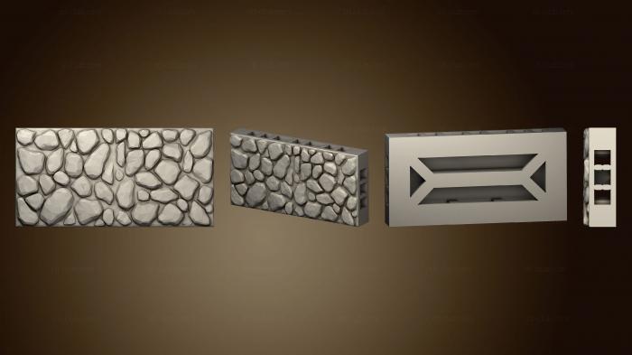 3D model E Cobblestone Corner 09 (STL)