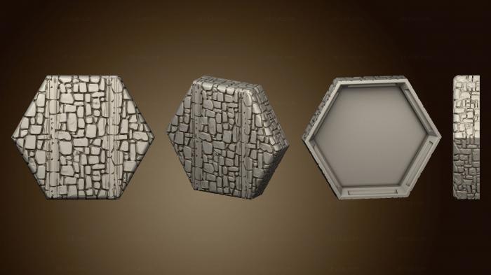 3D мадэль Hy грунт 1 Коронка h следы износа каменной дороги st v8 m (STL)