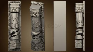 3D модель Kingdom Death Terrain V2 Опрокинул Столп 1 (STL)