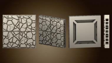 3D model Kingdom Floor Tiles B (STL)