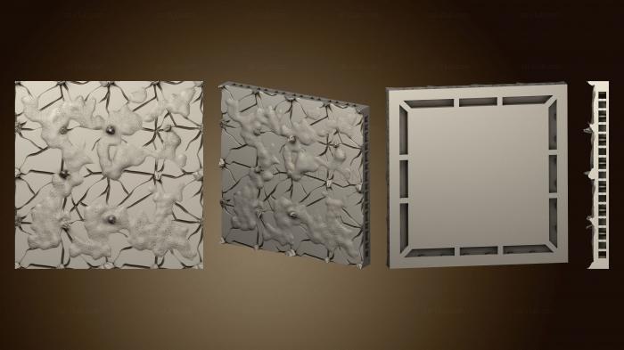 3D мадэль Натуральная Напольная плитка Froands Tile 4x4 B (STL)
