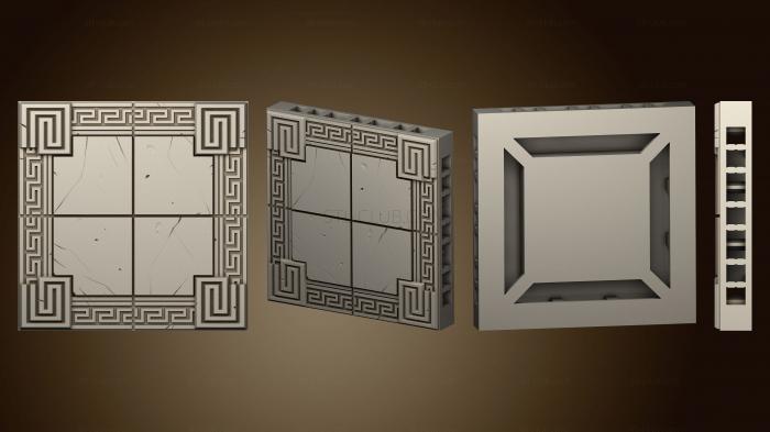 3D model Simple Tile A (STL)