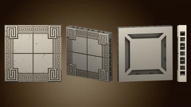 3D model Simple Tile A (STL)