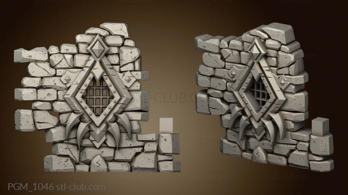 3D model Forgotten Maze Wall (STL)