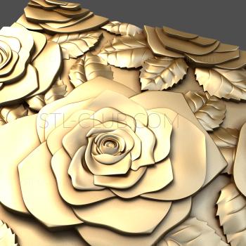 3D model Roses (STL)