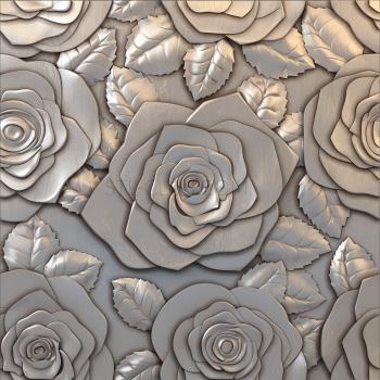 3D model Roses (STL)