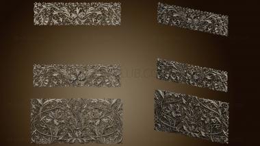 3D model Floral pattern (STL)