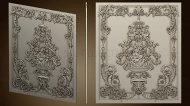 3D model Buddhist Altar Panel (STL)