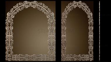 3D модель Узор в виде куполообразного окна (STL)