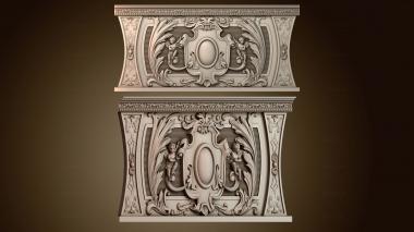 3D мадэль Узор резной рамы (STL)