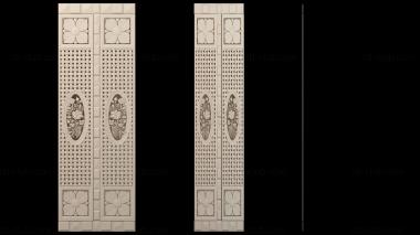 3D мадэль Шаблон двери (STL)