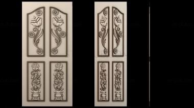 3D мадэль Узор для двери (STL)