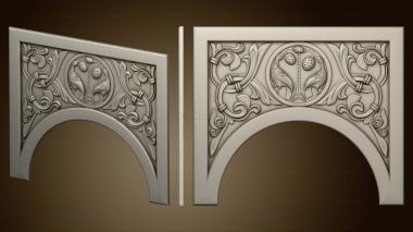 3D model Facade carving (STL)