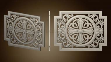 3D model Iconostasis gorod Plast2 (STL)