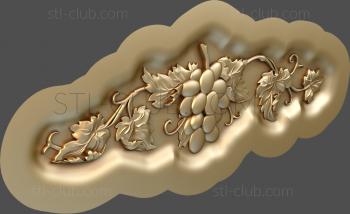 3D модель Виноградная гроздь (STL)