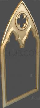 3D model Gothic window (STL)