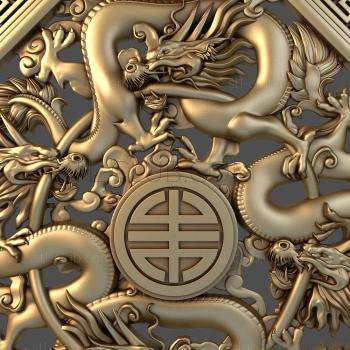 3D model Chinese coin (STL)