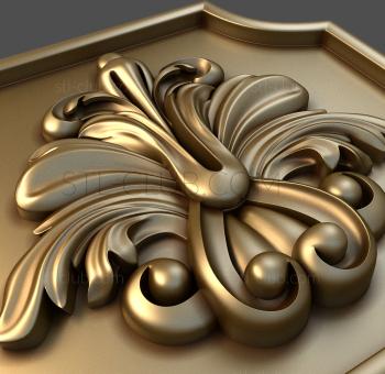 3D model Flower splash (STL)