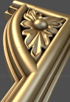 3D model Leaf and big pearl (STL)