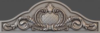 3D model Medallion and plumes (STL)