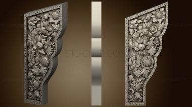 3D model Buddhist altar side fragment (STL)