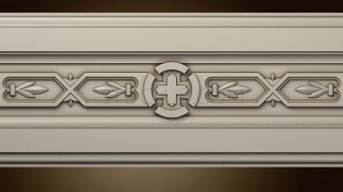 3D model Three panels with religious symbols (STL)