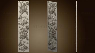 3D model Panel with birds (STL)