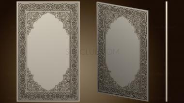 3D model The ceiling is carved or as an option a frame for a mirror (STL)