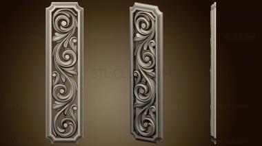 3D model Decorative panel slotted vertical (STL)