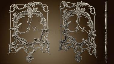 3D model Carved door trim (STL)