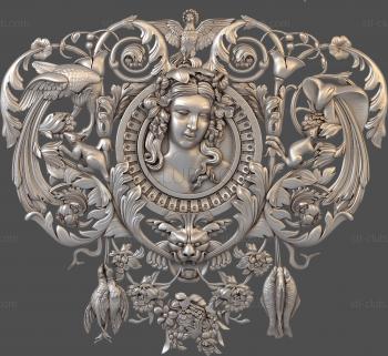 3D model Madonna with birds (STL)