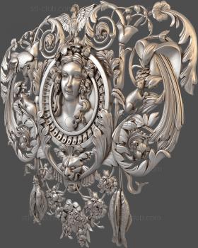 3D model Madonna with birds (STL)