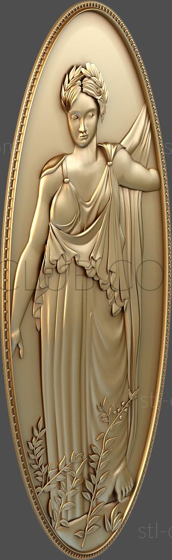 3D model Greek goddess (STL)