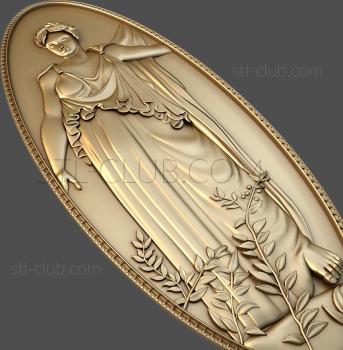 3D model Greek goddess (STL)