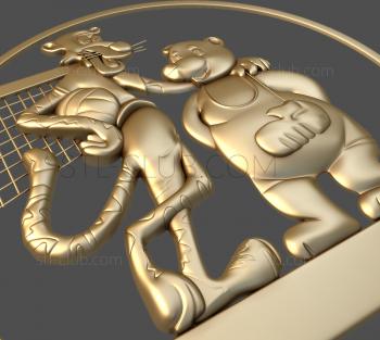 3D model Cartoon characters (STL)