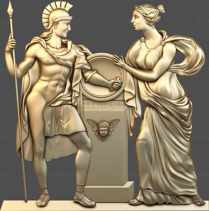 3D model Greek deities (STL)