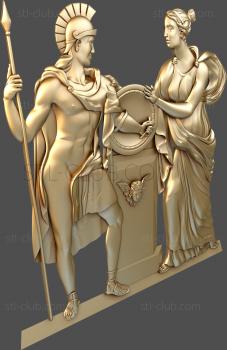 3D model Greek deities (STL)