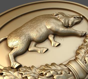 3D model Wild boar (STL)