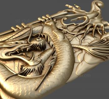 3D model Scary dragon (STL)