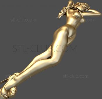 3D model Girl in stilettos (STL)