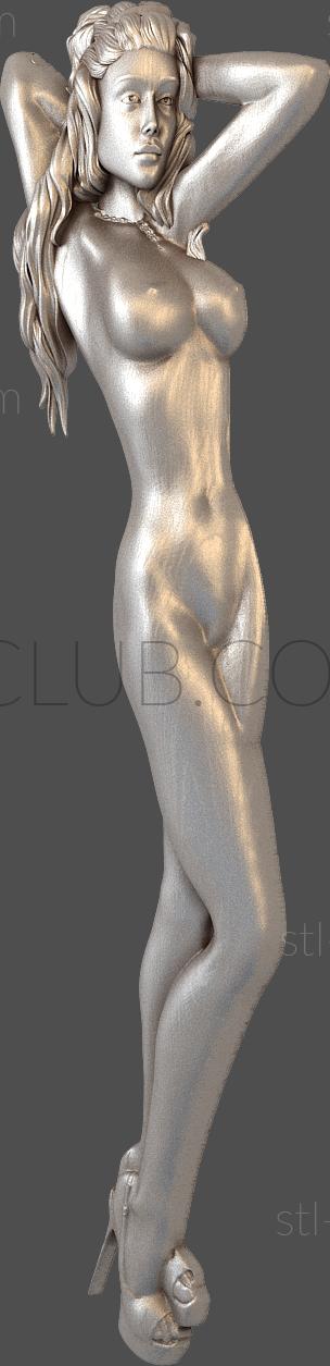 3D model Girl in stilettos (STL)