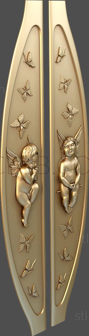 3D model Angels and butterflies (STL)