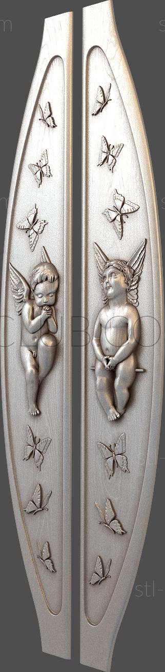 3D model Angels and butterflies (STL)