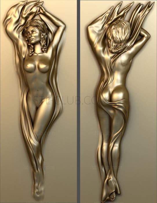 3D model Two girls (STL)