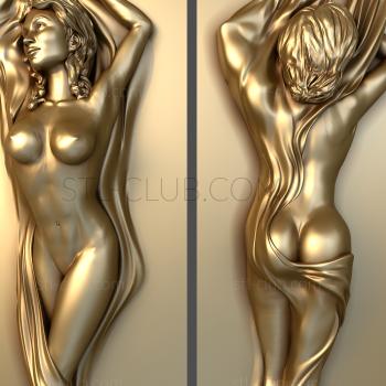 3D model Two girls (STL)