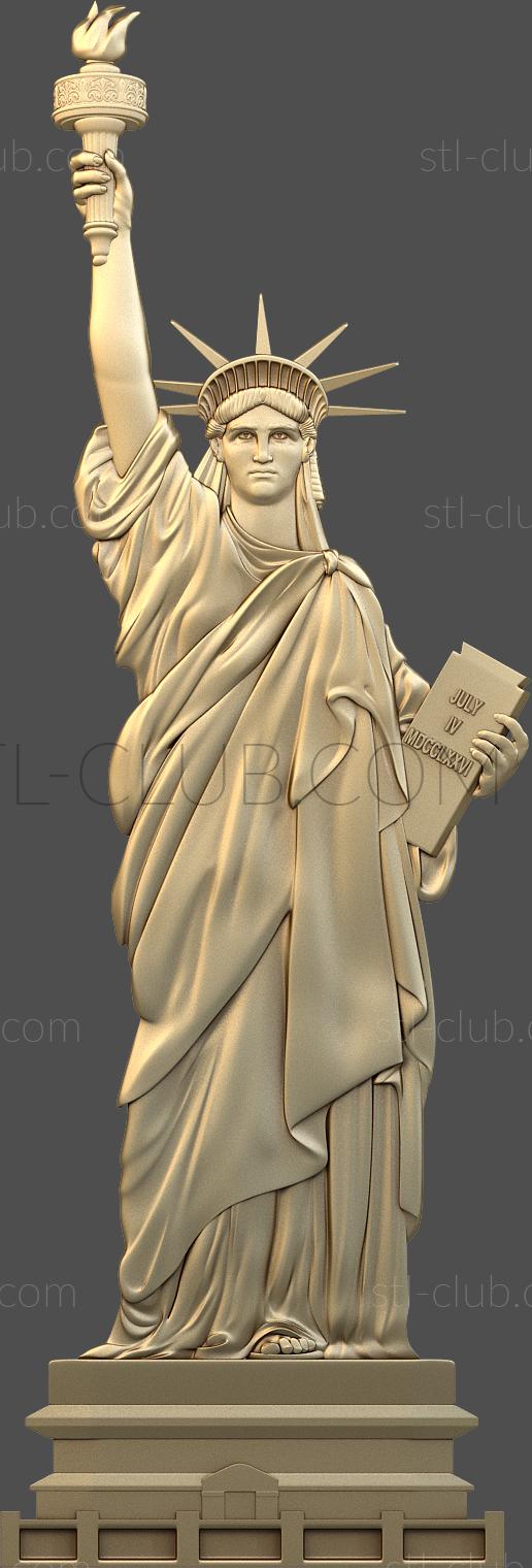 3D model Statue of liberty (STL)