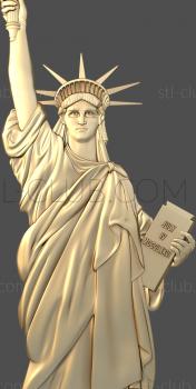 3D model Statue of liberty (STL)