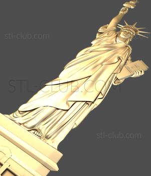 3D model Statue of liberty (STL)